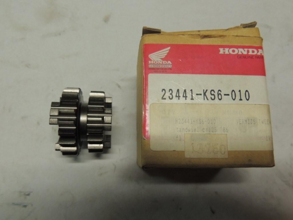 Dubbel tandwiel ing as CR 125 1986